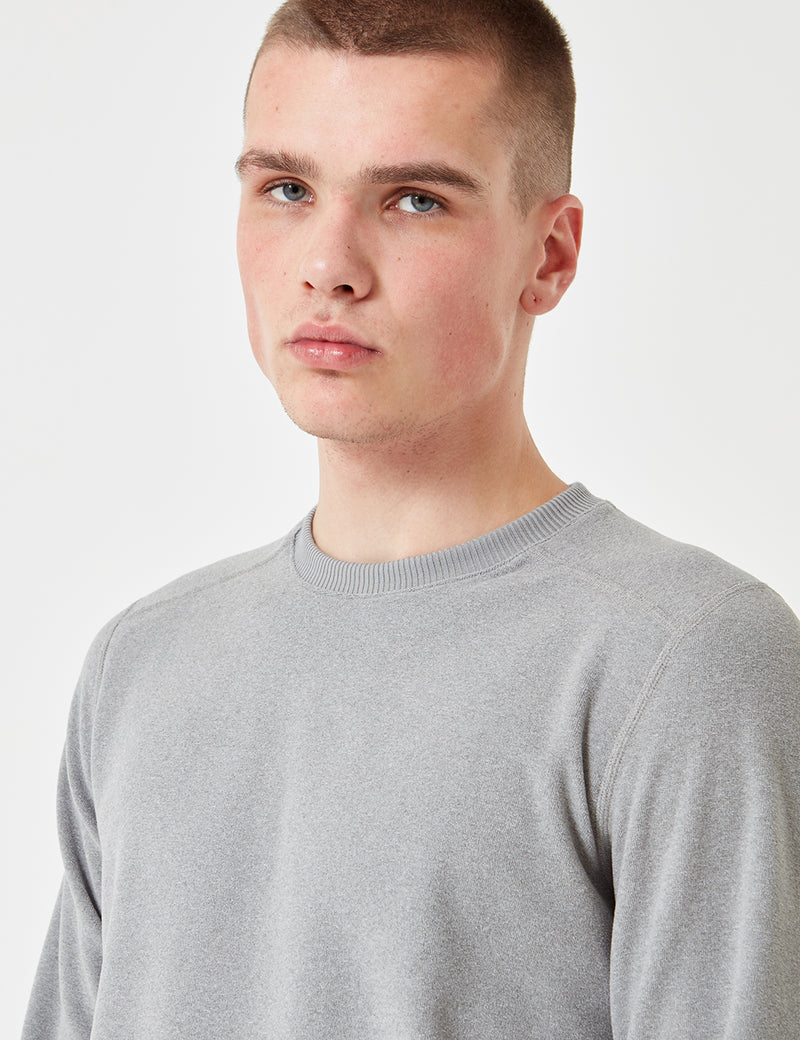 Norse Projects Vagn Fleece Sweatshirt - Light Grey
