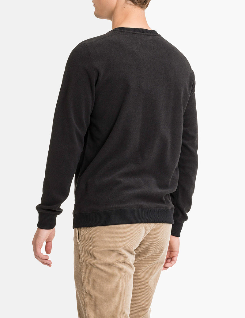 Norse Projects Vagn Fleece Sweatshirt - Charcoal Grey
