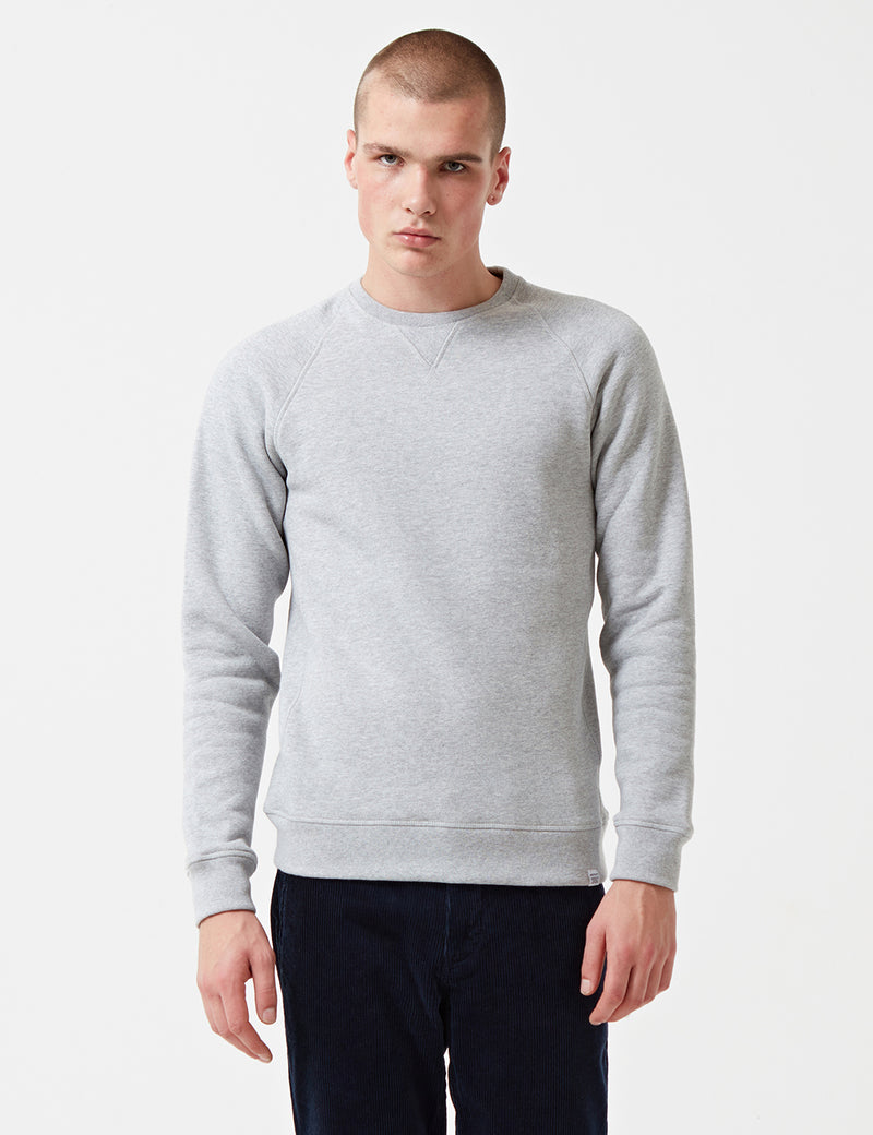Norse Projects Ketel Sweatshirt - Light Grey