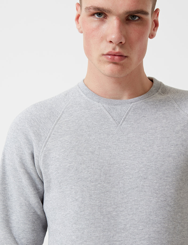 Norse Projects Ketel Sweatshirt - Light Grey