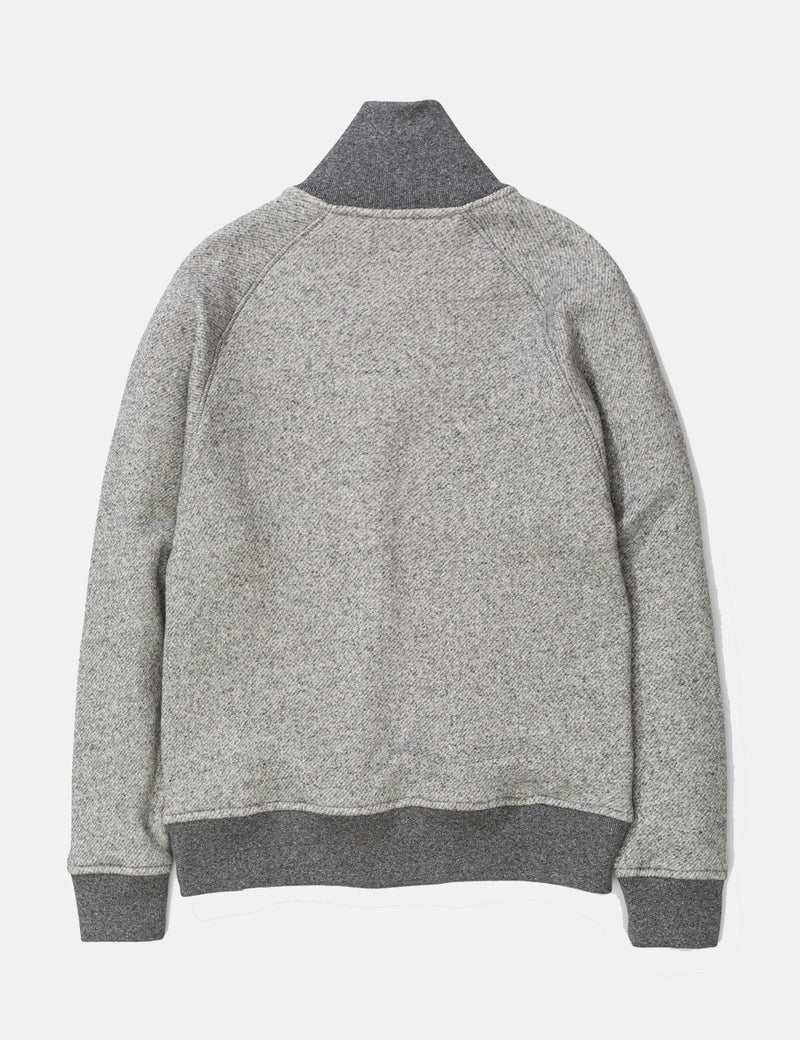Norse Projects Alfred French Terry Sweatshirt - Dark Grey Melange