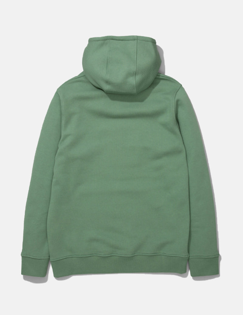 Norse Projects Vagn Logo Hoodie-Lichen Green