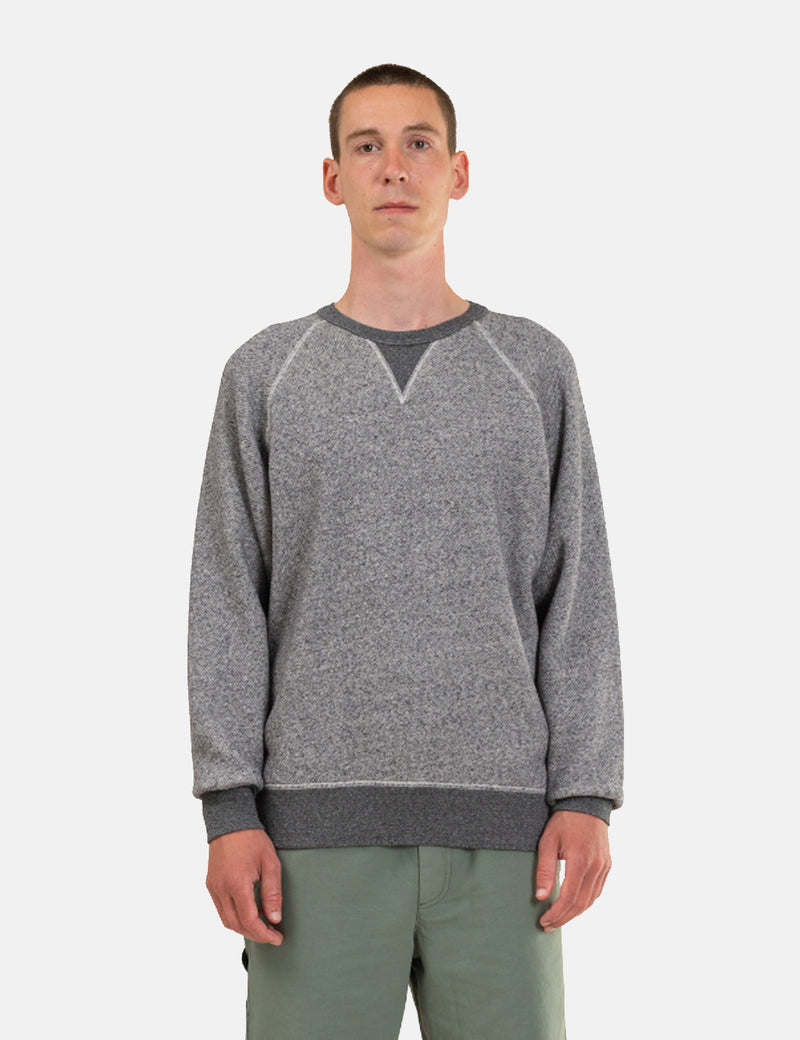 Norse Projects Kristian Sportswear Sweatshirt - Dunkelgrau Melange