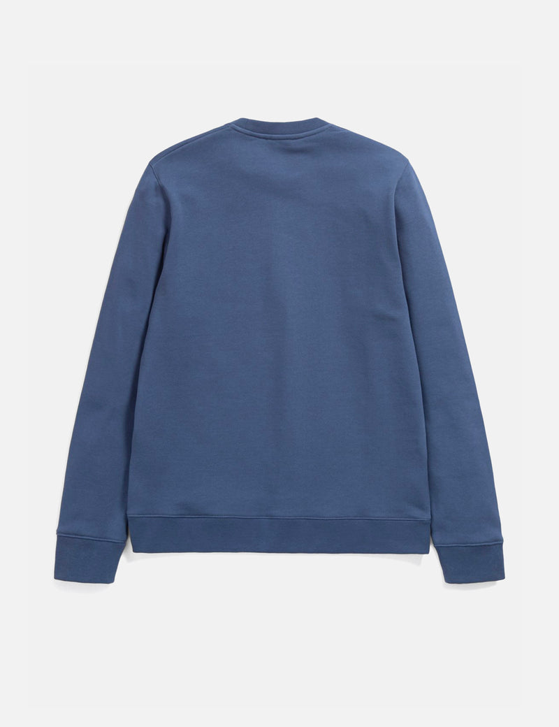 Norse Projects Vagn Classic Crew Sweatshirt - Calcite Blue