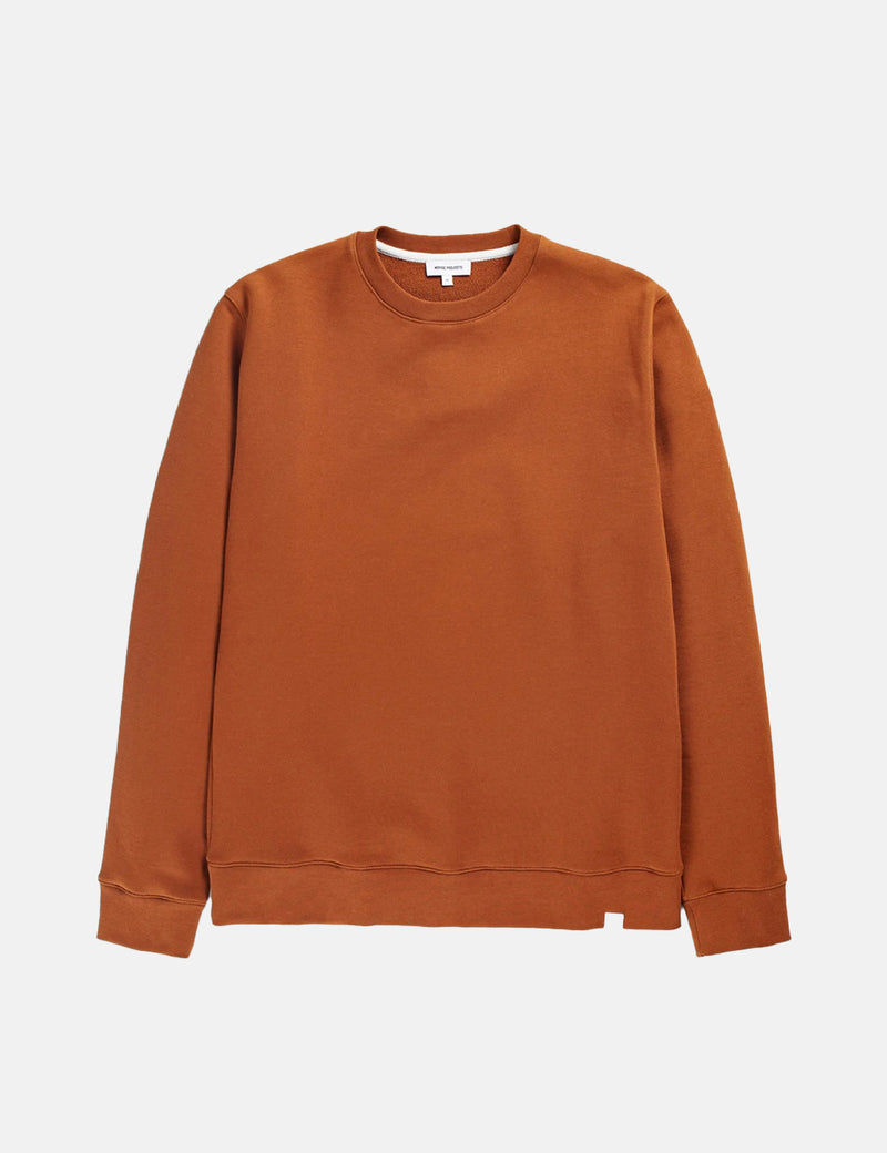 Norse Projects VagnClassicCrewスウェットシャツ-RufousOrange