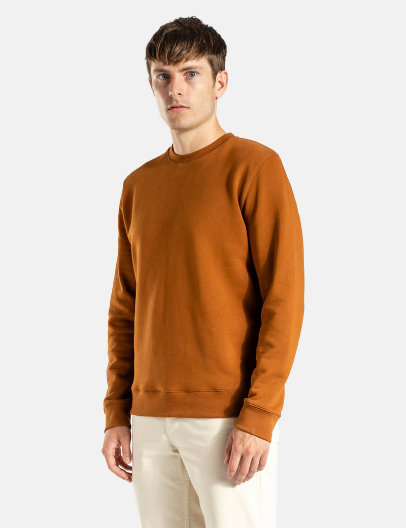 Norse Projects VagnClassicCrewスウェットシャツ-RufousOrange