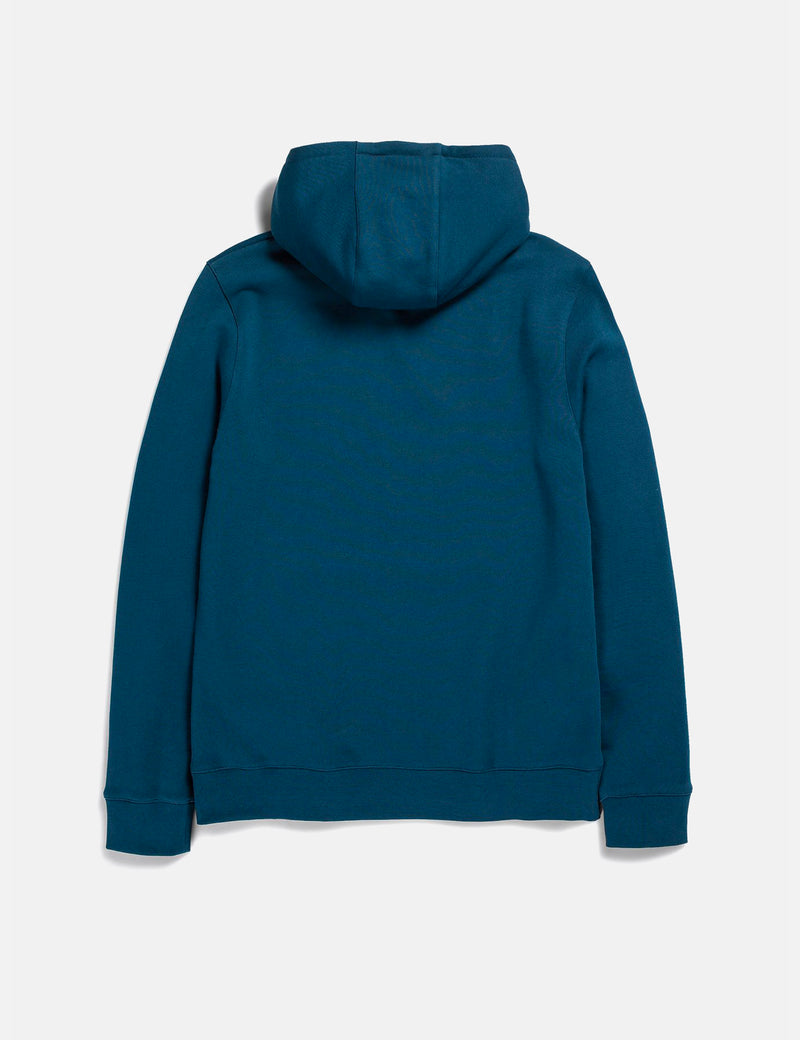 Norse Projects Vagn Classic Hooded Sweatshirt - Deep Teal