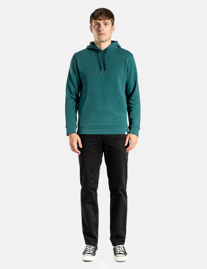 Norse Projects Vagn Classic HoodedSweatshirt-シーブルー