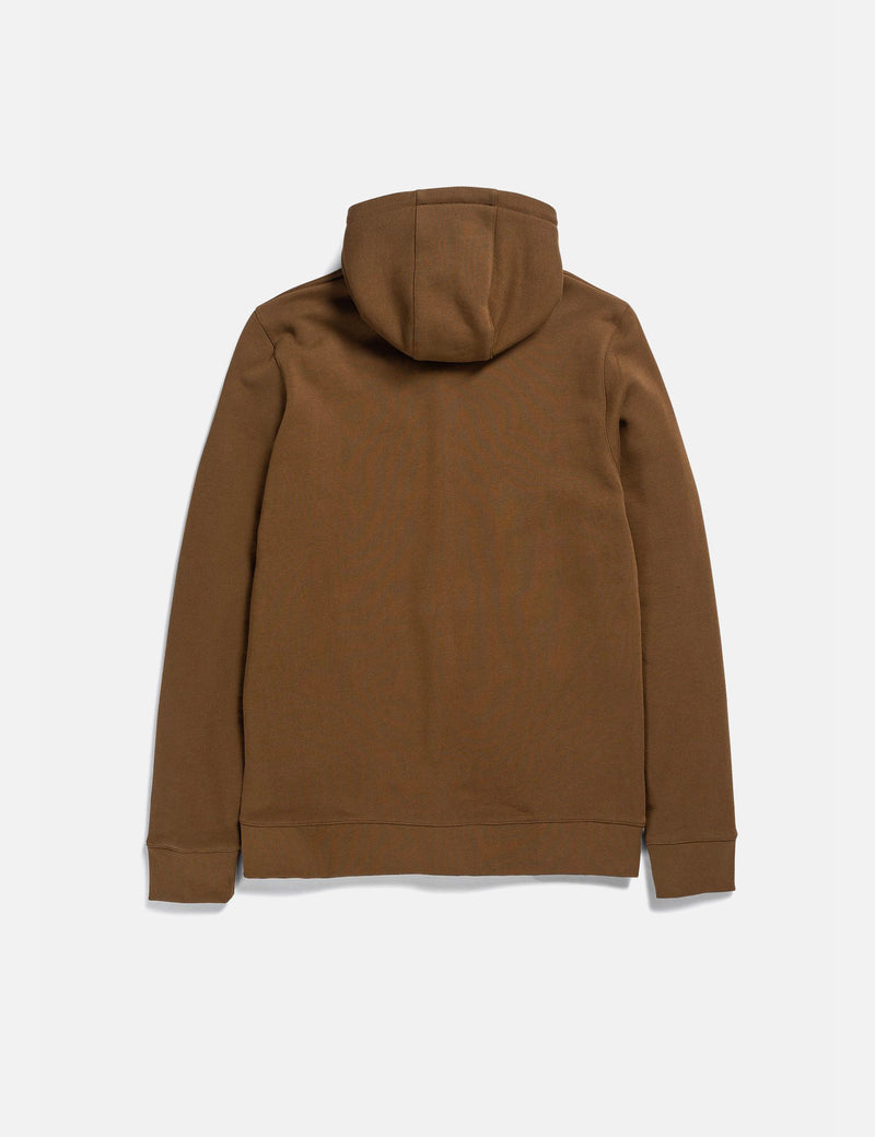 Norse Projects Vagn Classic Hooded Sweatshirt - Dark Olive Green