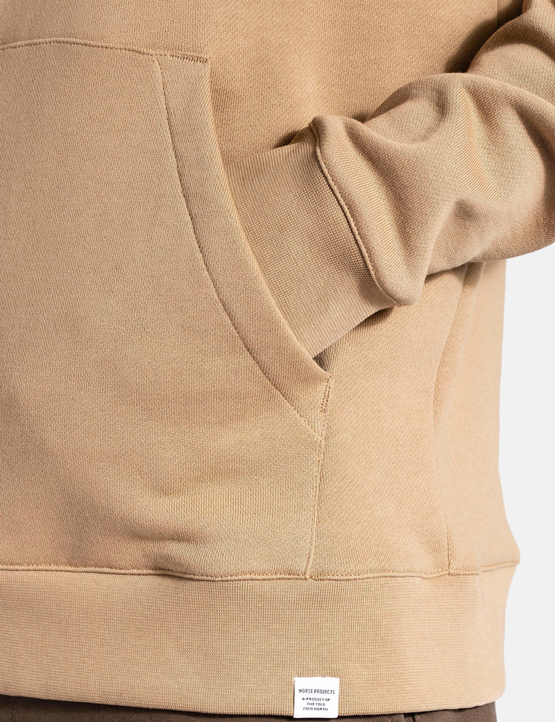 Sweat à Capuche Norse Projects Vagn Classic - Kaki Utilitaire