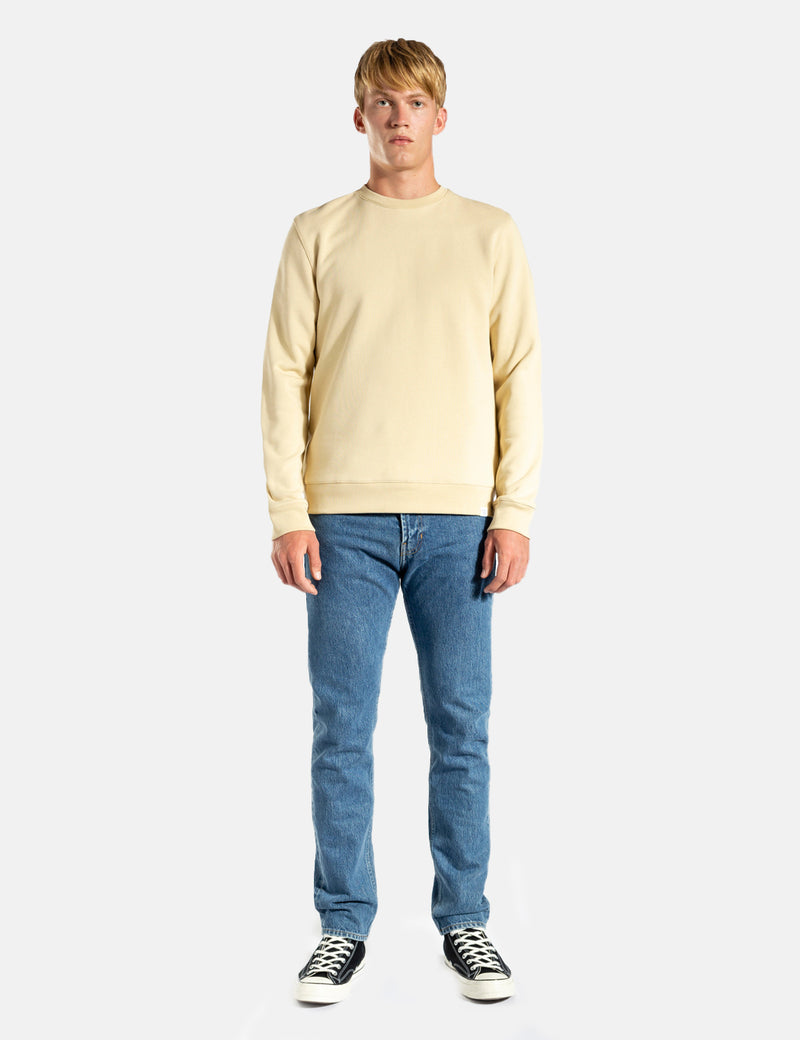 Sweat à Capuche Norse Projects Vagn Classic Crew - Blanc Oyster