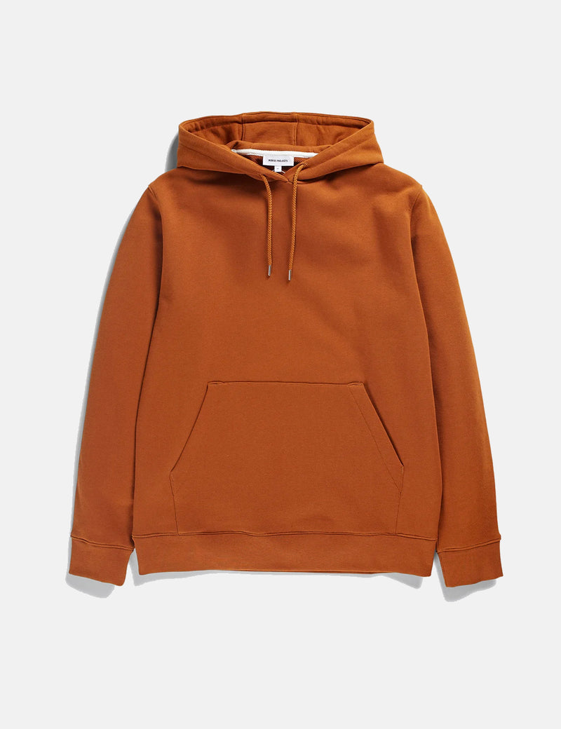 Sweat à Capuche Norse Projects Vagn Classic Crew - Orange Rufous