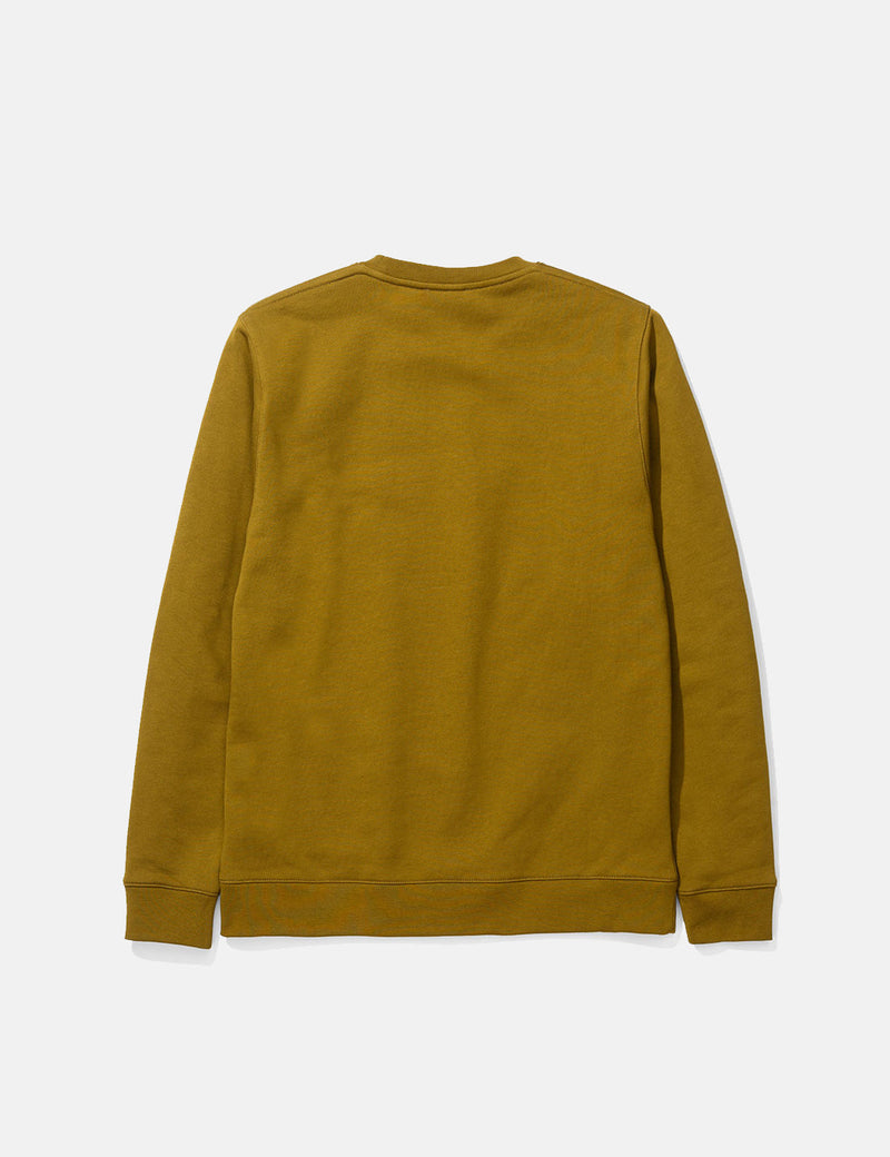 Sweat Norse Projects Vagn Logo Brass - Jaune
