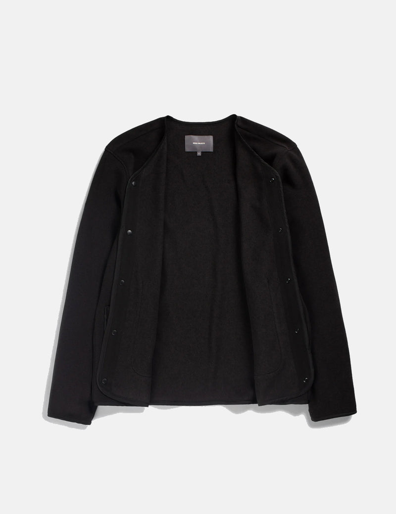 Norse Projects Otto Fleece Jacket - Black