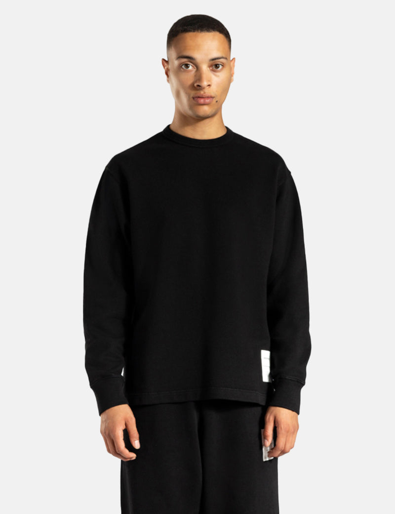 Sweat ras du cou Norse Projects Fraser Tab Series - Noir