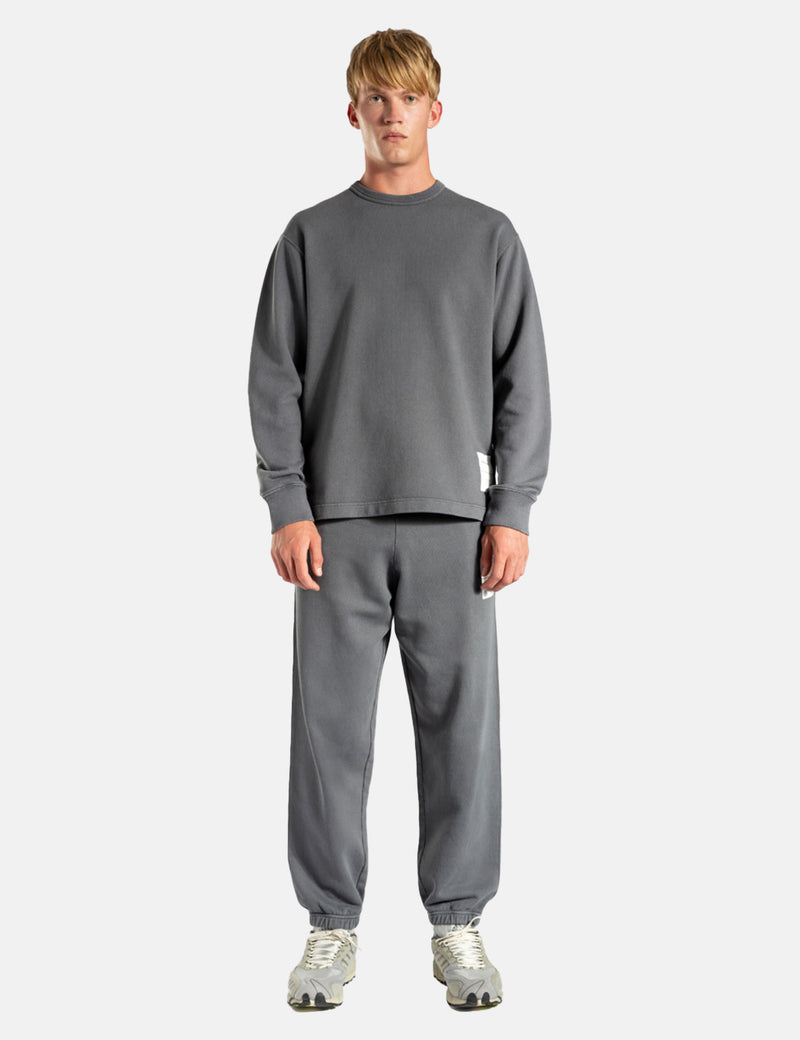 Norse Projects Fraser Tab Series Crew Sweat-shirt - Aimant Gris