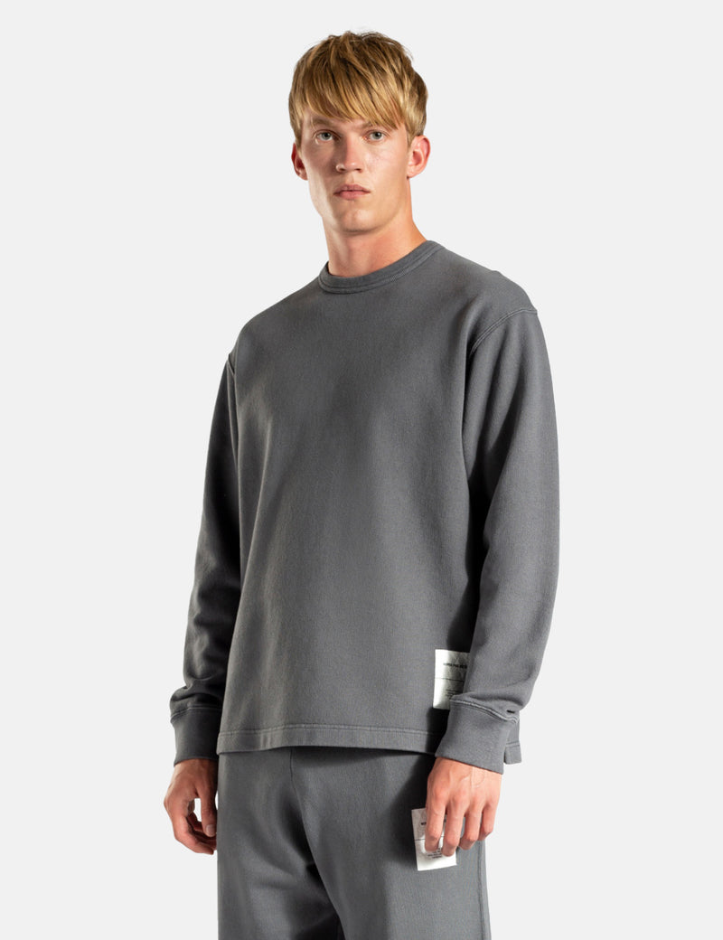 Norse Projects Fraser Tab Series Crew Sweat-shirt - Aimant Gris
