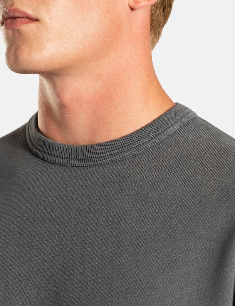 Norse Projects Fraser Tab Series Crew Sweat-shirt - Aimant Gris