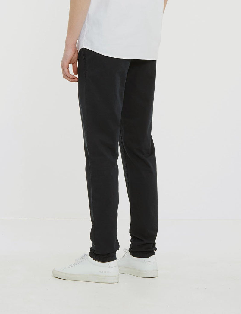 Norse Projects Aros Light Stretch Chino (Slim) - Black