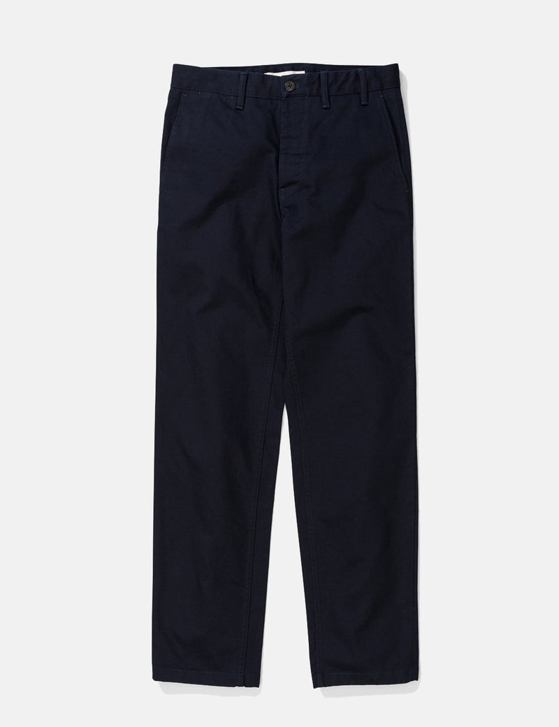 Norse Projects Aros Heavy Chino (Regular Fit) - Dark Navy Blue