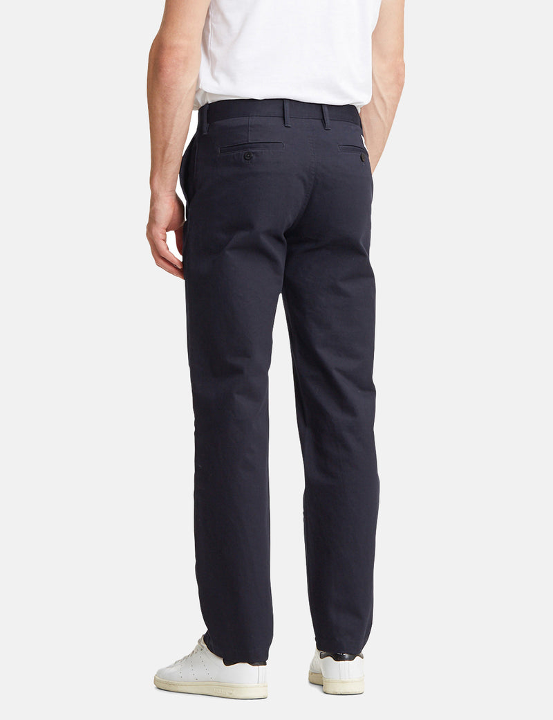 Norse Projects Aros Heavy Chino (Regular Fit) - Dark Navy Blue