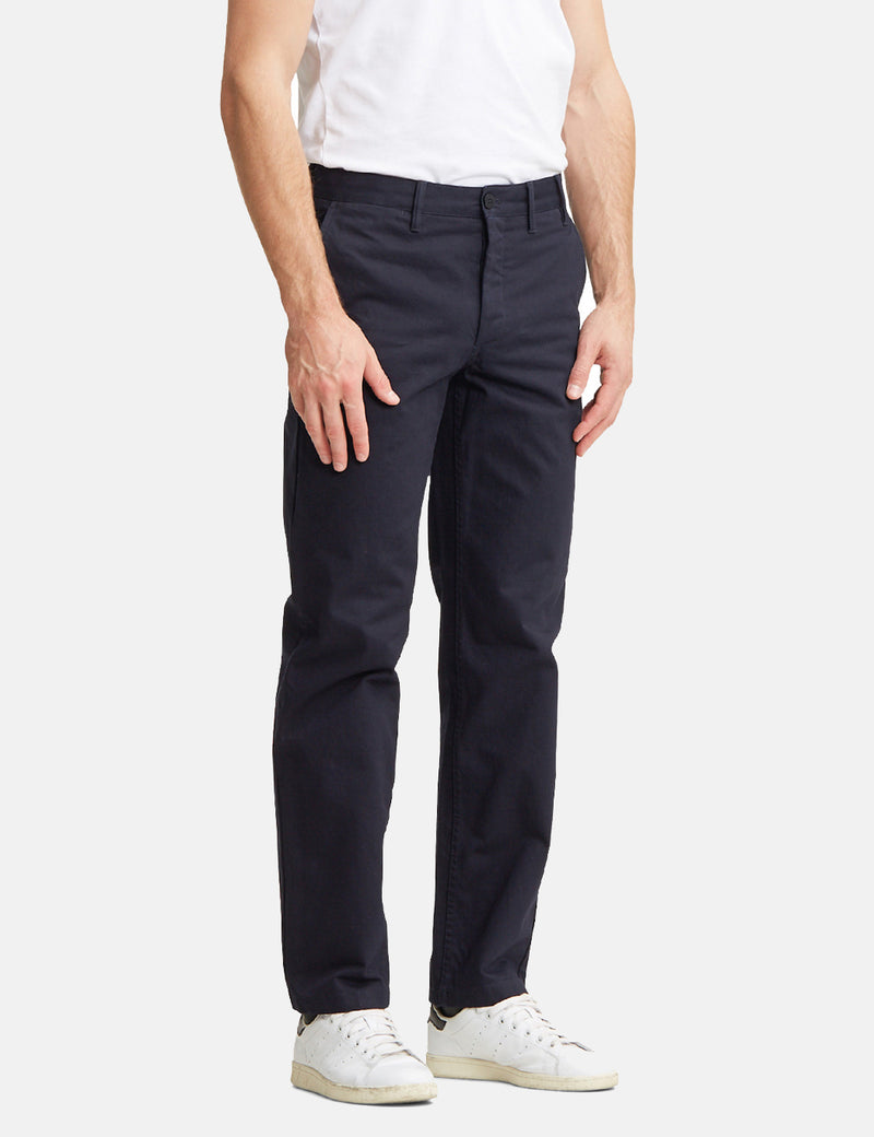 Norse Projects Aros Heavy Chino (Regular Fit) - Dark Navy Blue