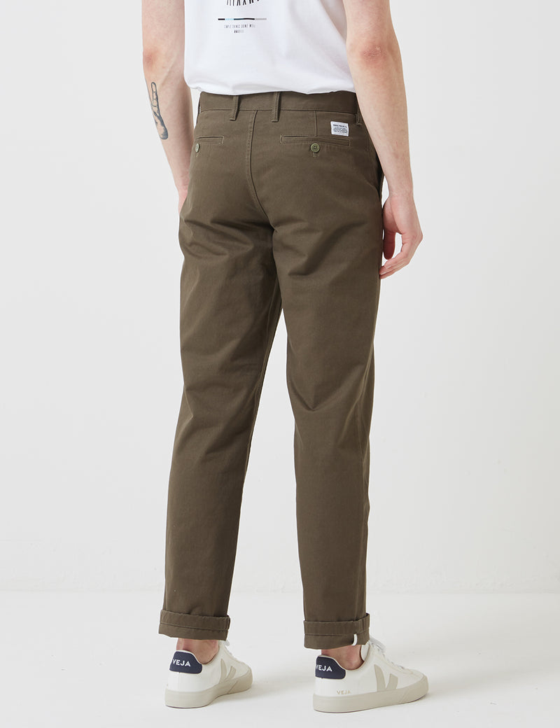 Norse Projects Aros Heavy Chino(레귤러 핏) - 아이비 그린