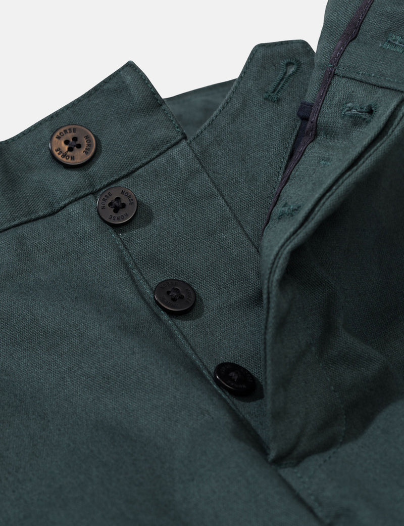 Norse Projects Aros Heavy Chino（レギュラー）-Spinnaker Green
