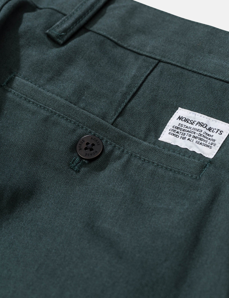 Norse Projects Aros Heavy Chino（レギュラー）-Spinnaker Green