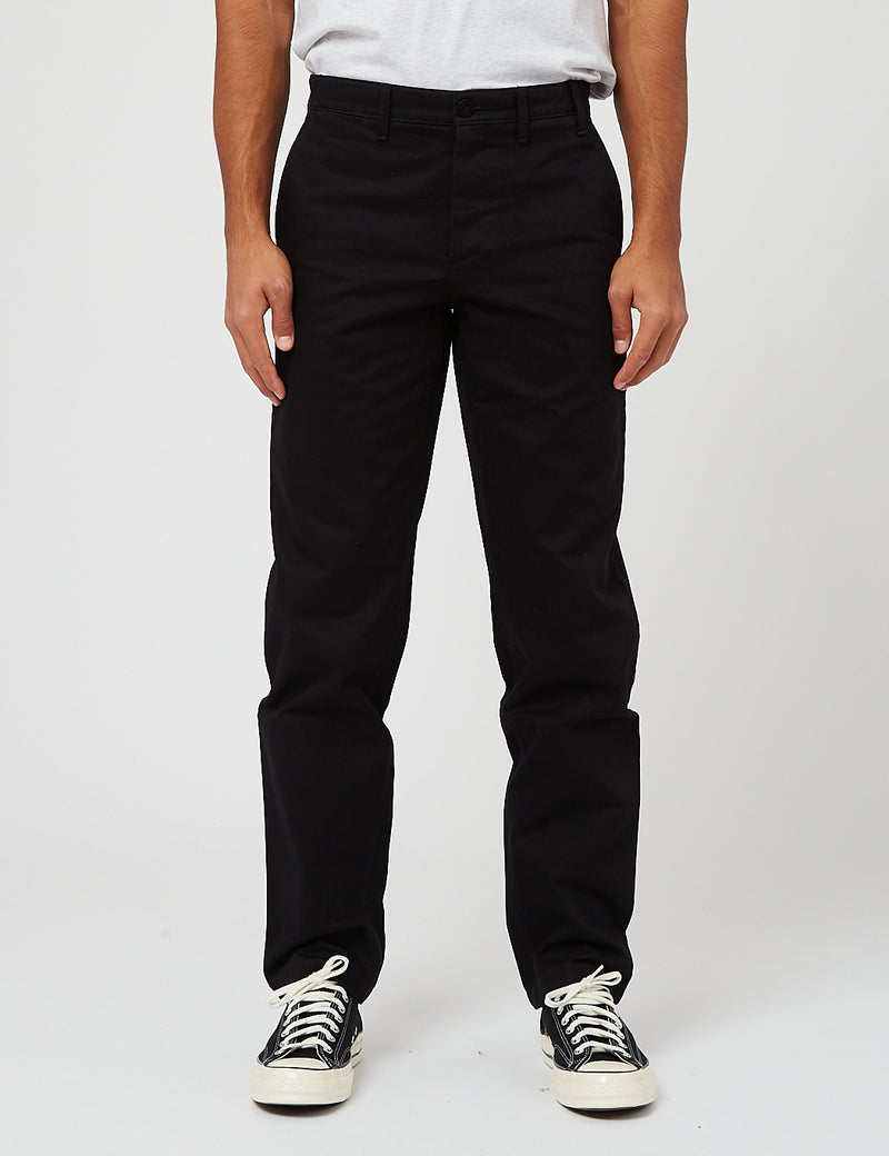 Norse Projects Aros Heavy Chino (Coupe Régulière) - Noir