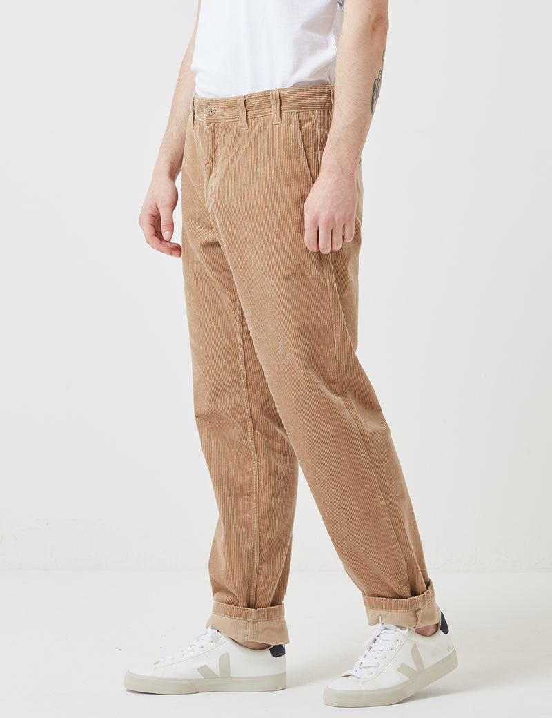 Norse Projects Aros Trousers (Corduroy) - Tan