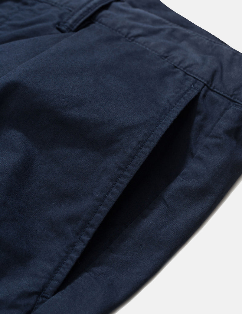 Norse Projects Aros Light Stretch Chino (Slim) - Dark Navy Blue