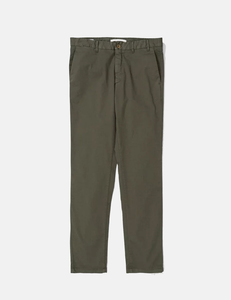 Norse Projects Aros Light Stretch Chino（スリムフィット）-アイビーグリーン