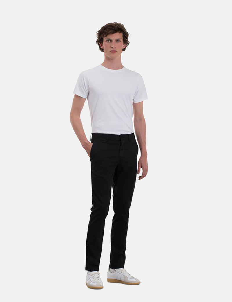 Norse Projects Aros Light Stretch Chino (Coupe Slim) - Noir