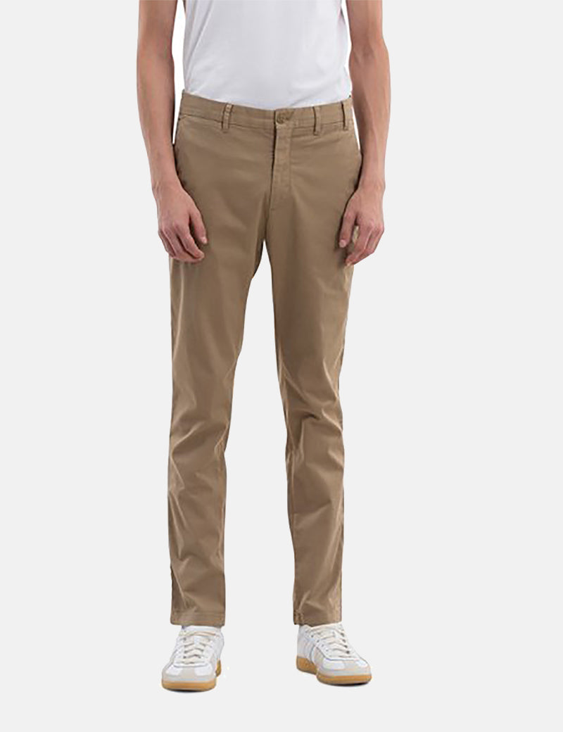 Chino Stretch Léger Aros de Norse Projects (Slim) - Kaki Utilitaire