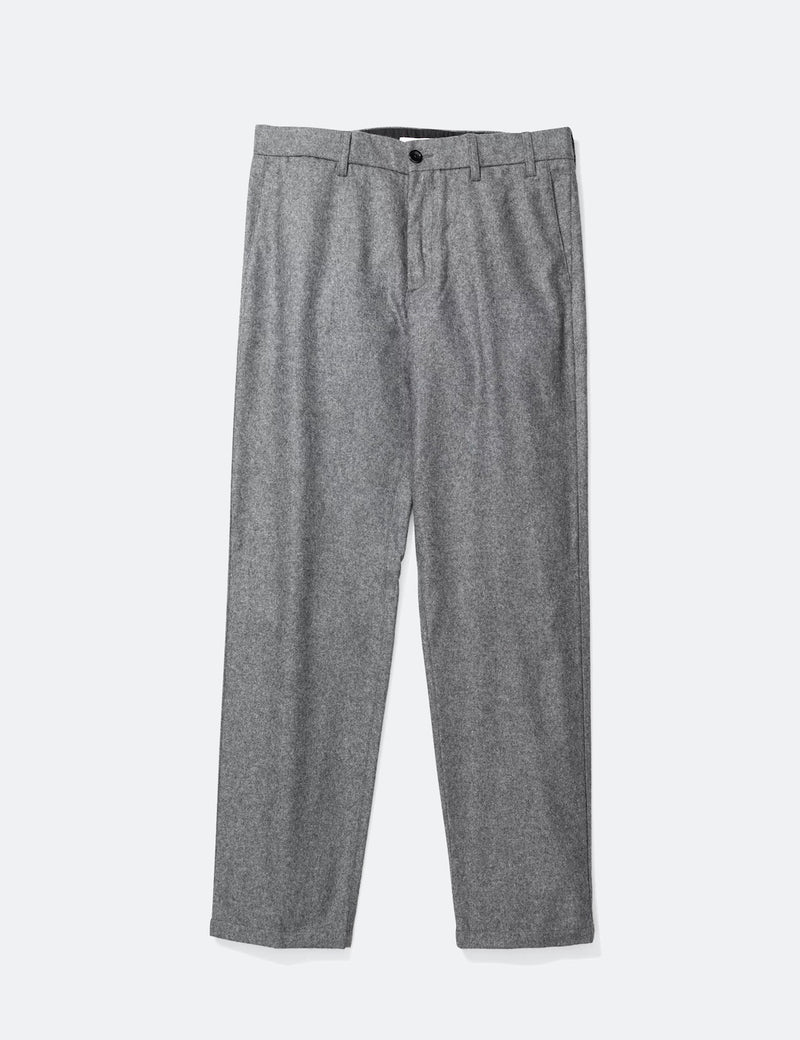 Norse Projects Aros Chino (Laine) - Charcoal Melange