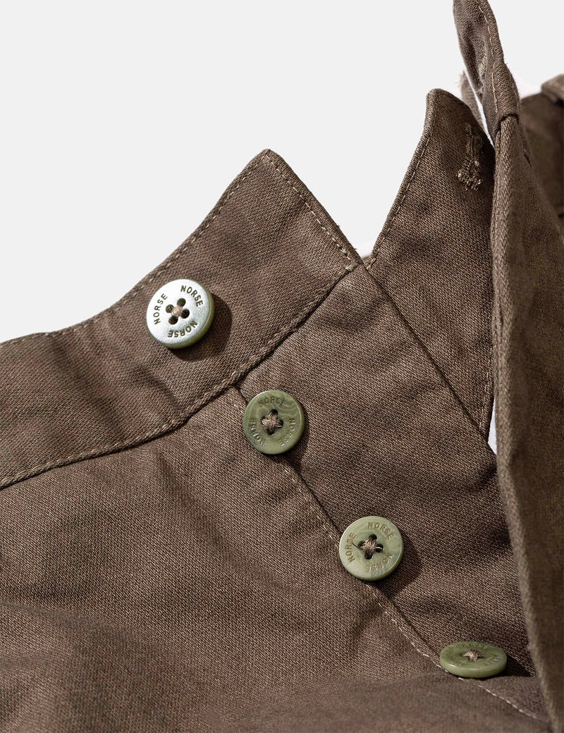 Norse Projects Aros Light Stretch Chino (Coupe Régulière) - Ivy Green