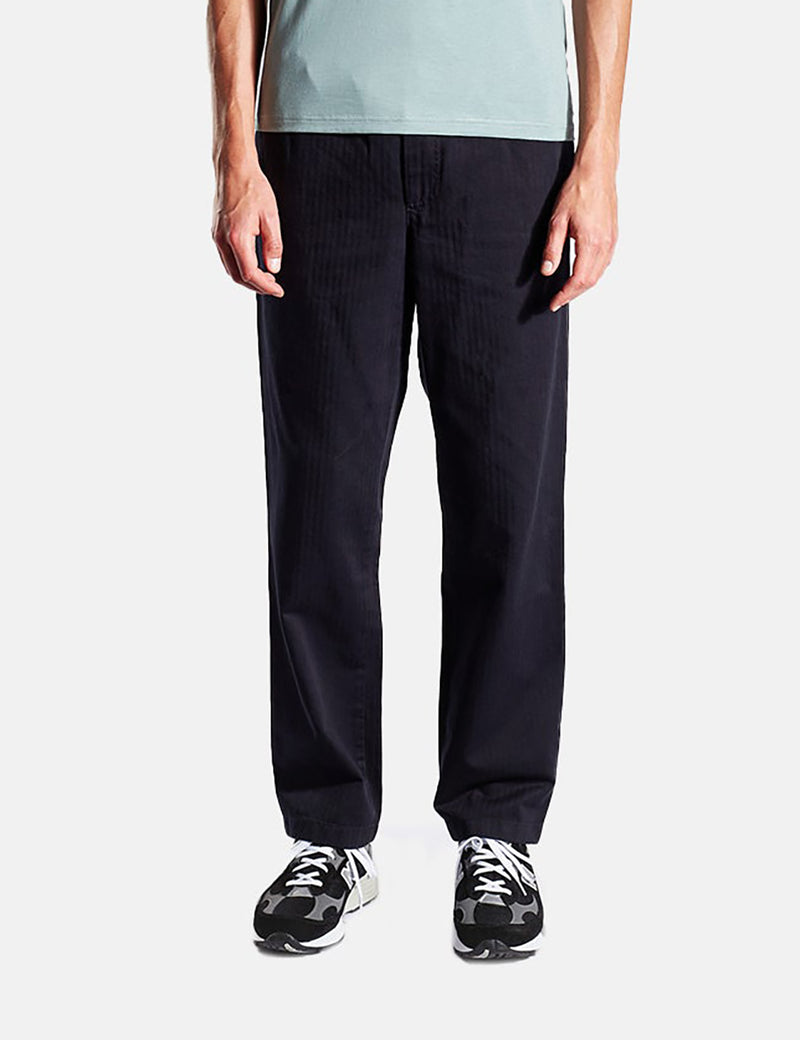 Norse Projects Evald Herringbone Pantalon (Décontracté) - Bleu Marine