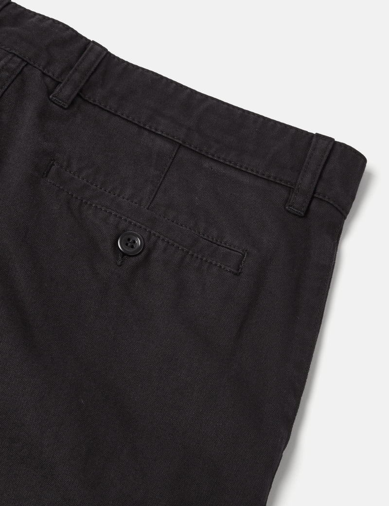 Norse Projects Lukas Heavy Trousers (リラックス) - ブラック