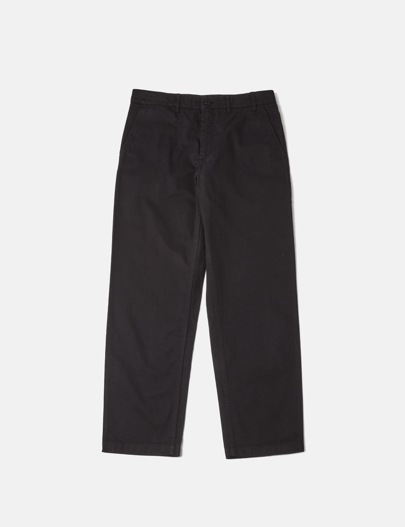 Norse Projects Lukas Heavy Trousers (リラックス) - ブラック