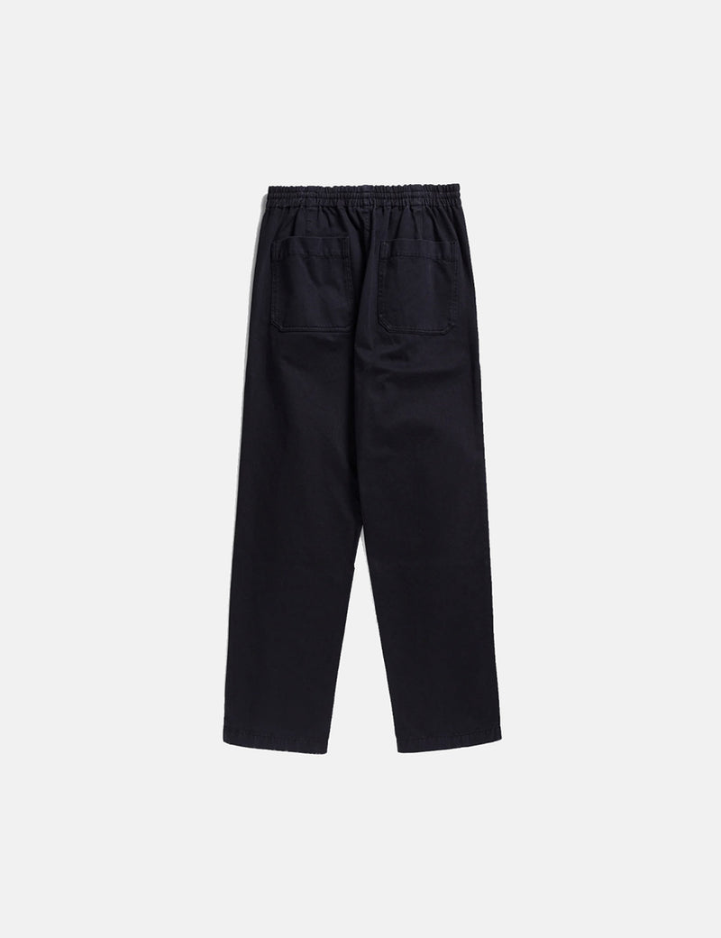 Norse Projects Evald Trousers Organic Twill（リラックス）-ダークネイビー