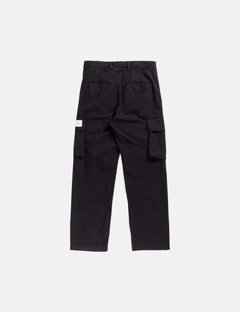 Norse Projects Lukas Tabシリーズパンツ（リラックスフィット）-ブラック