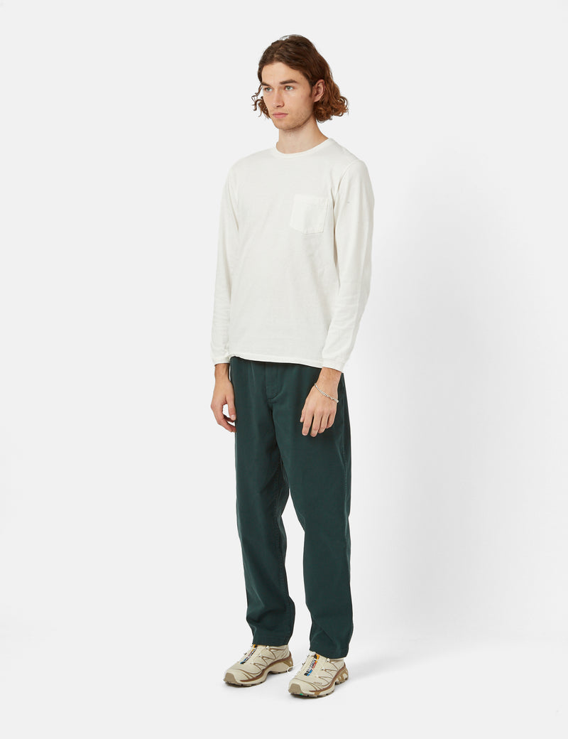 Norse Projects Ezra Hose (leichter Stretch) – Varsity Green