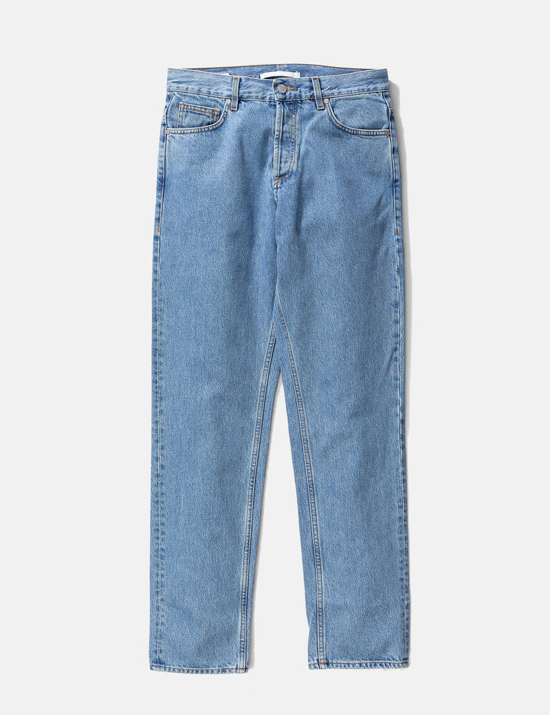 Norse Projects Regular Denim Jeans - Bleached Blue