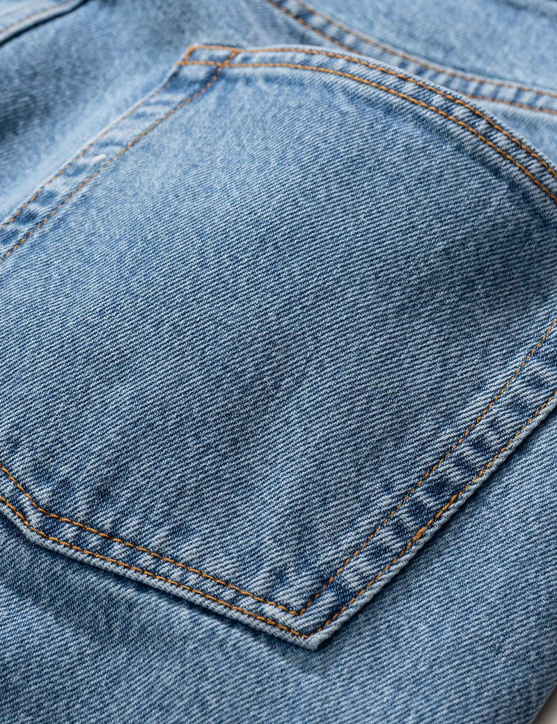 Norse Projects Regular Denim Jeans - Bleached Blue