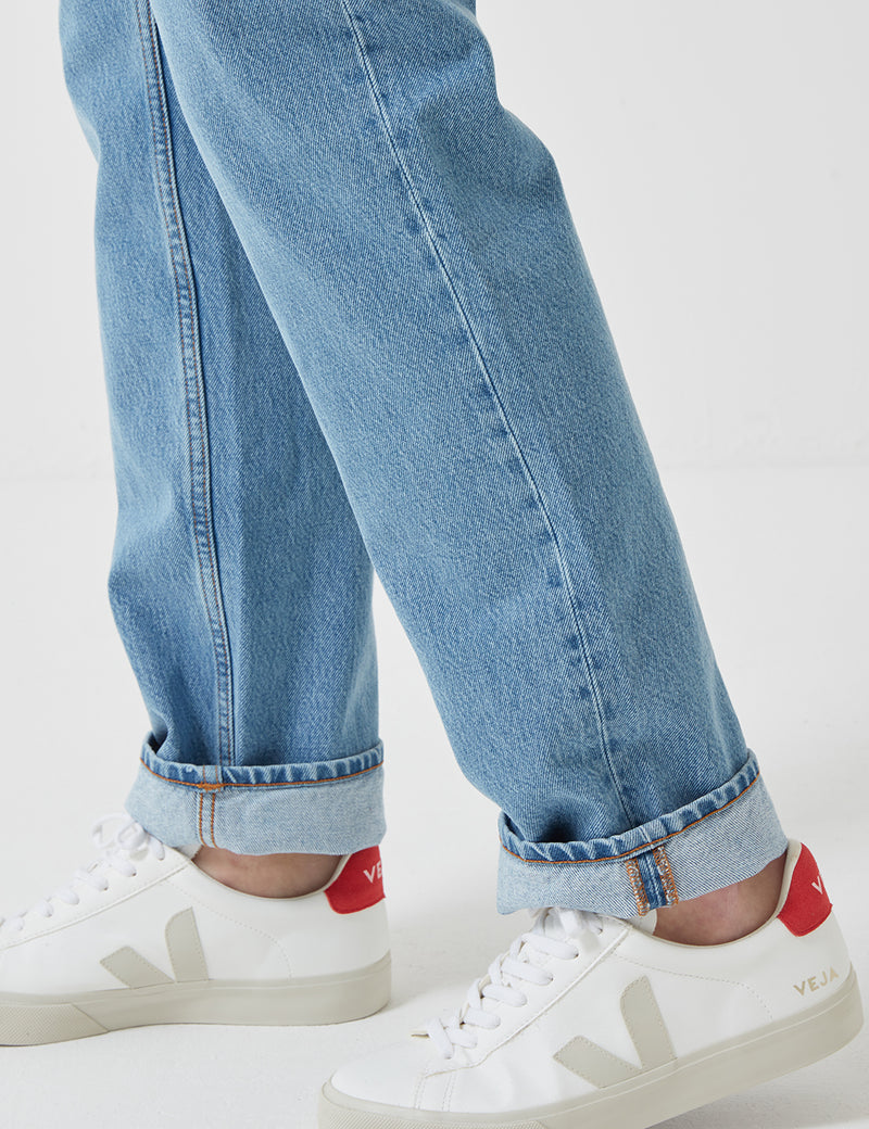 Norse Projects Regular Denim Jeans - Bleached Blue