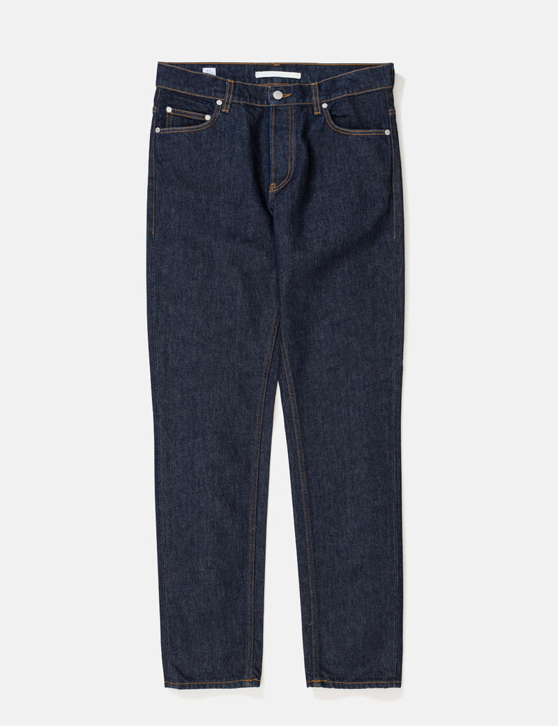 Norse Projects Slim Denim Jeans-인디고 블루
