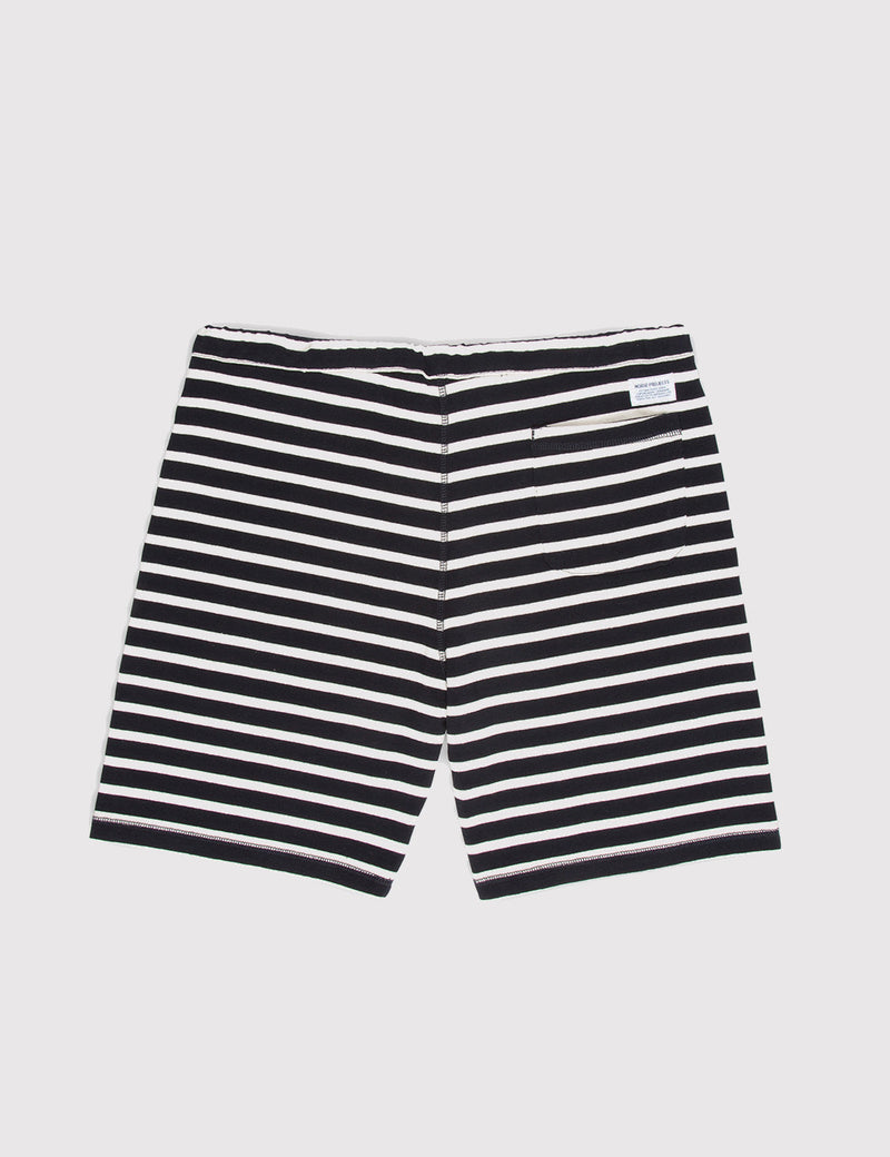 Norse Projects Ro Compact Shorts - Navy/Ecru