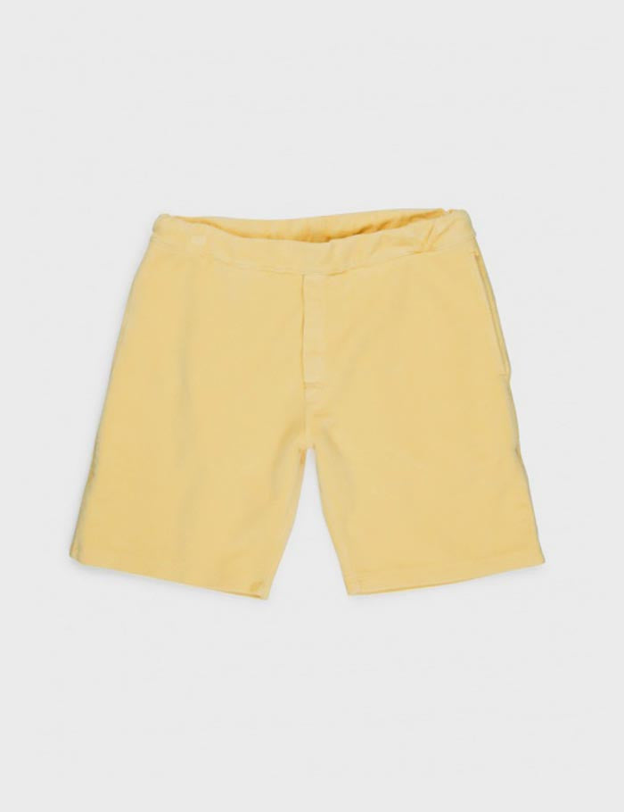 Norse Projects Jarl Brushed Shorts - Strand Yellow