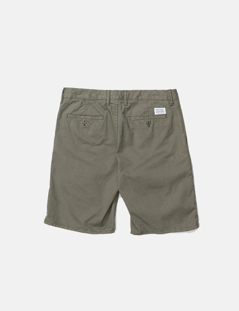 Norse Projects Aros Light Twill Shorts - Dried Olive